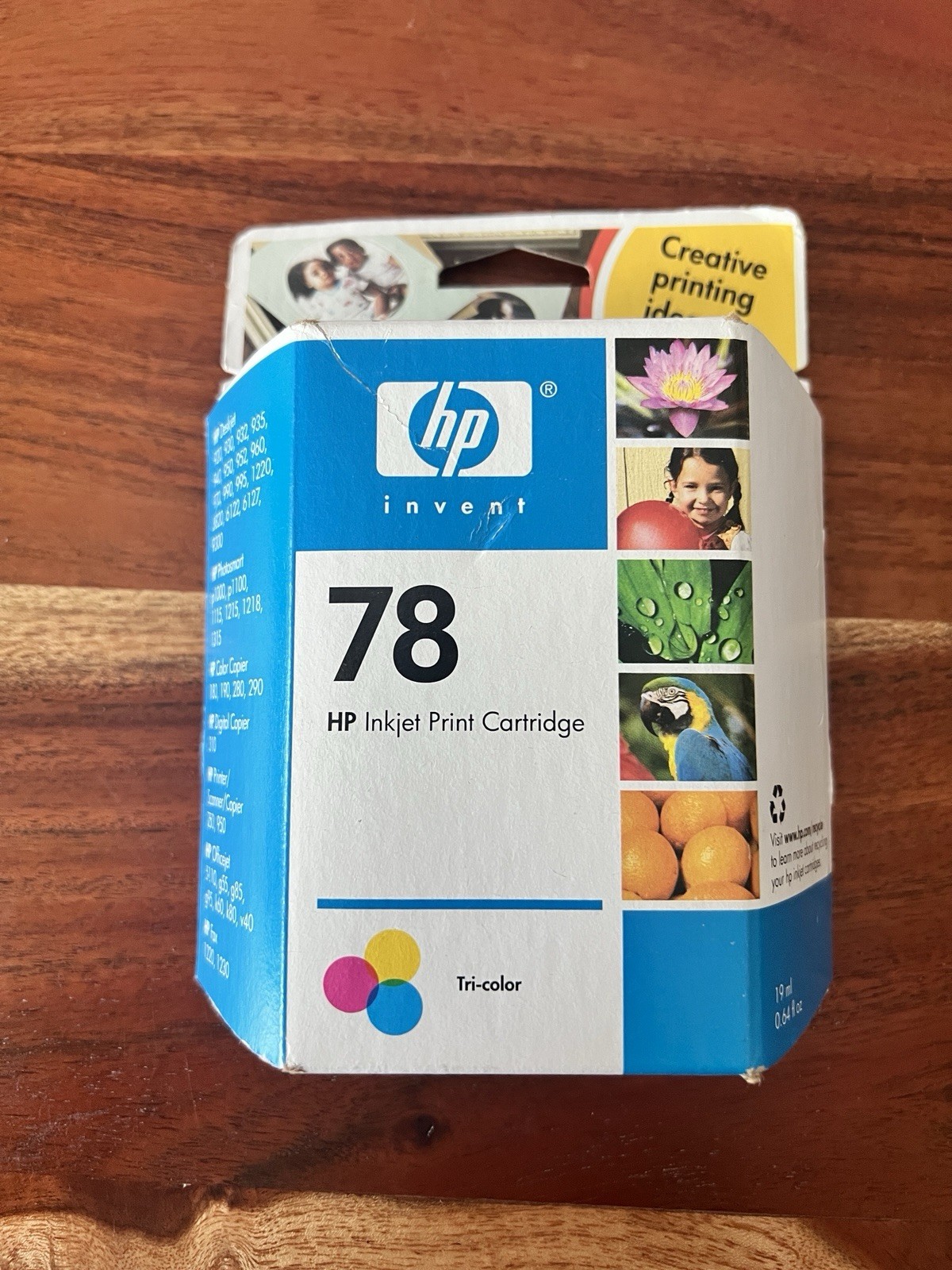 New Sealed Genuine OEM HP 78 Tri Color Ink Cartridge Exp 2006