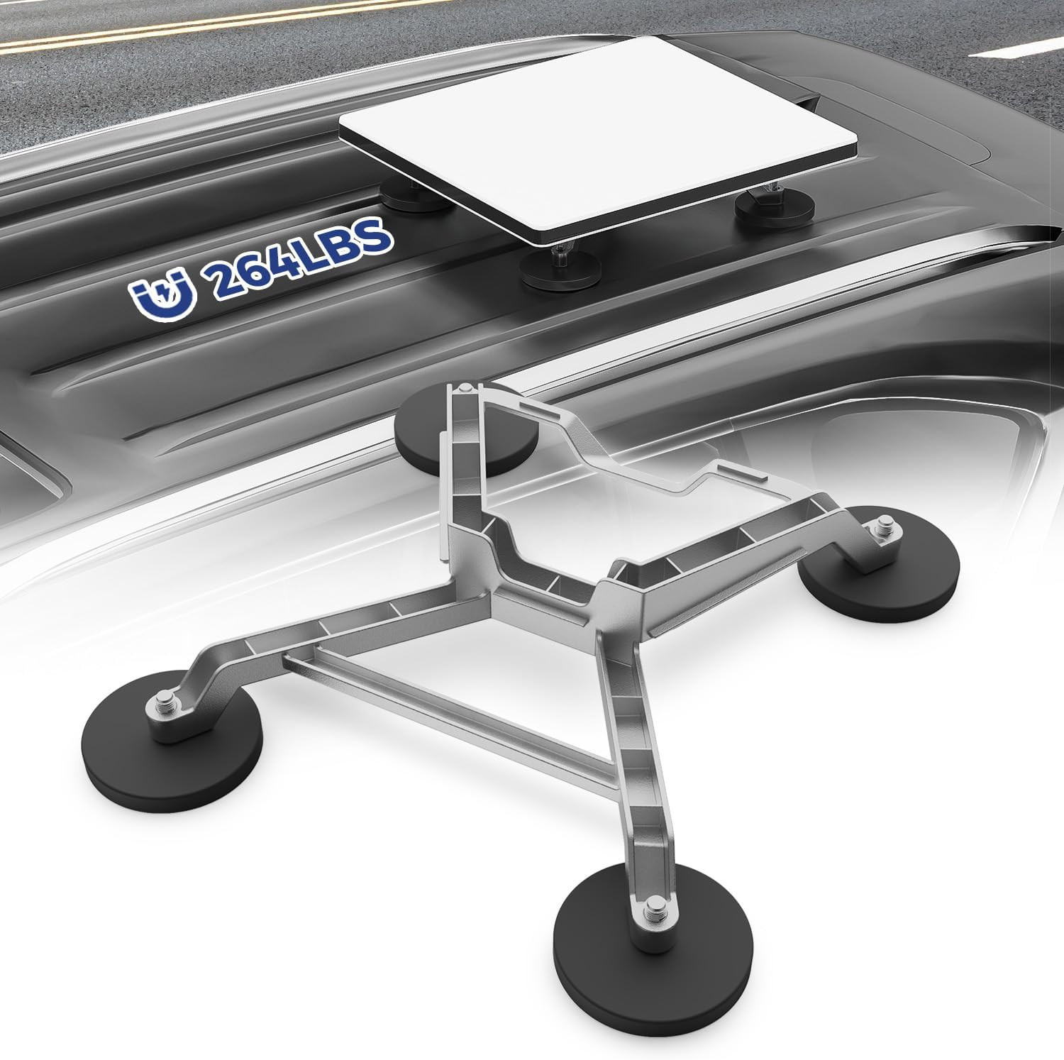 Magnetic Mount for Starlink Mini, with 264Lbs Heavy Duty Magnet Bases for Starli