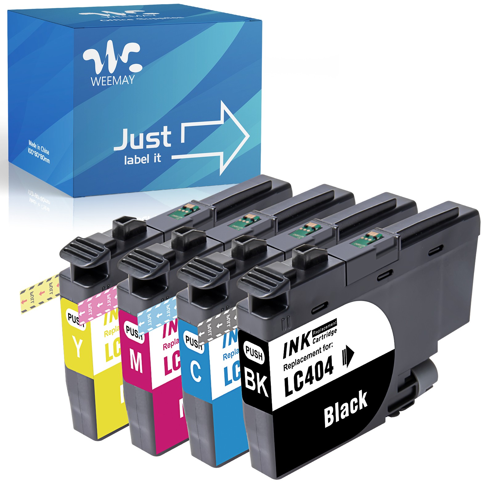 LC404 Ink Cartridges for Brother MFC-J1205W MFC-J1215W MFC-J1205W XL BLACK&COLOR