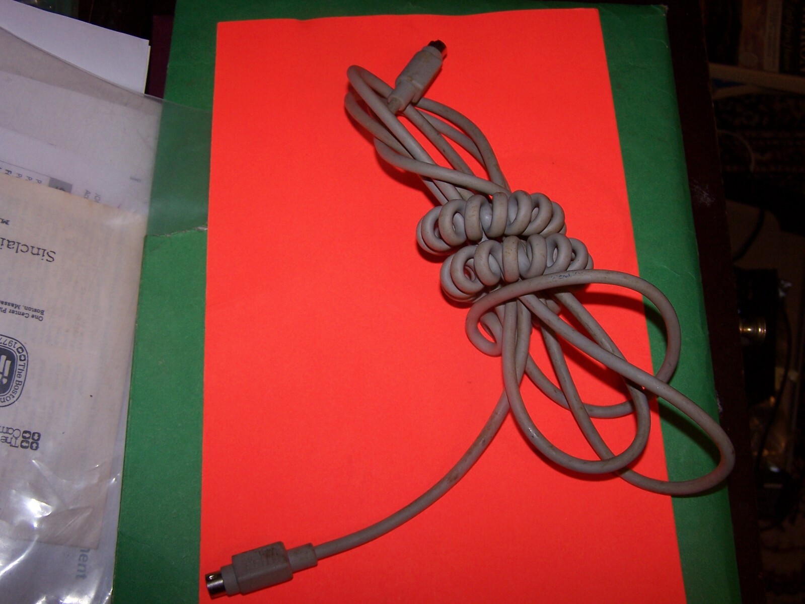 Apple Macintosh 8' Coiled / straight ADB keyboard cable