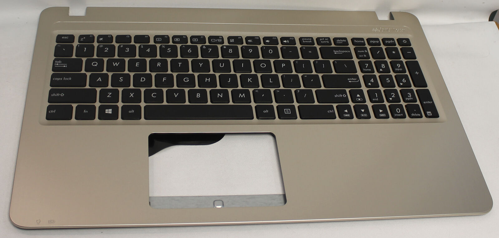 90Nb0B01-R30690 Asus Palmrest Top Cover English Keyboard for Laptop 