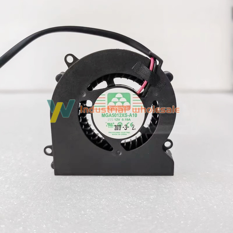 1pcnew Protechnic MGA5012XS-A10 DC12V 0.19A 2Pin 5.5cm Blower Server Cooling Fan