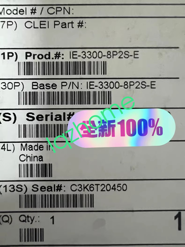 1PCS IE-3300-8P2S-E industrial switch new via FedEx or DHL