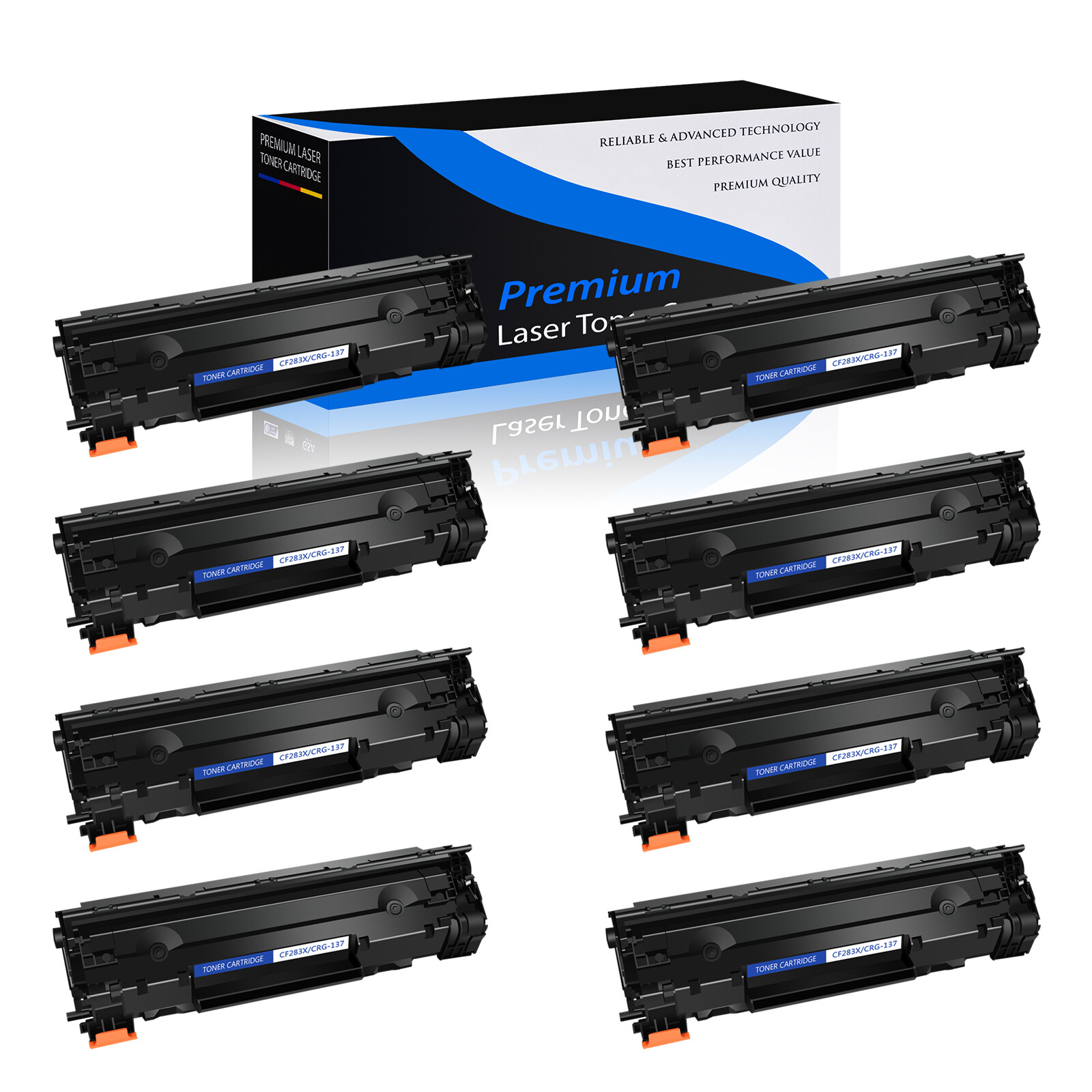 8PK CRG137( 9435B001)Toner for Canon 137 ImageClass MF229dw MF216n MF212w 249dw