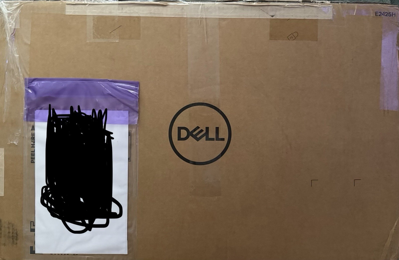 Monitor Dell E2425H 24” Full HD Monitor New Open Box Complete w/ Stand & Cables