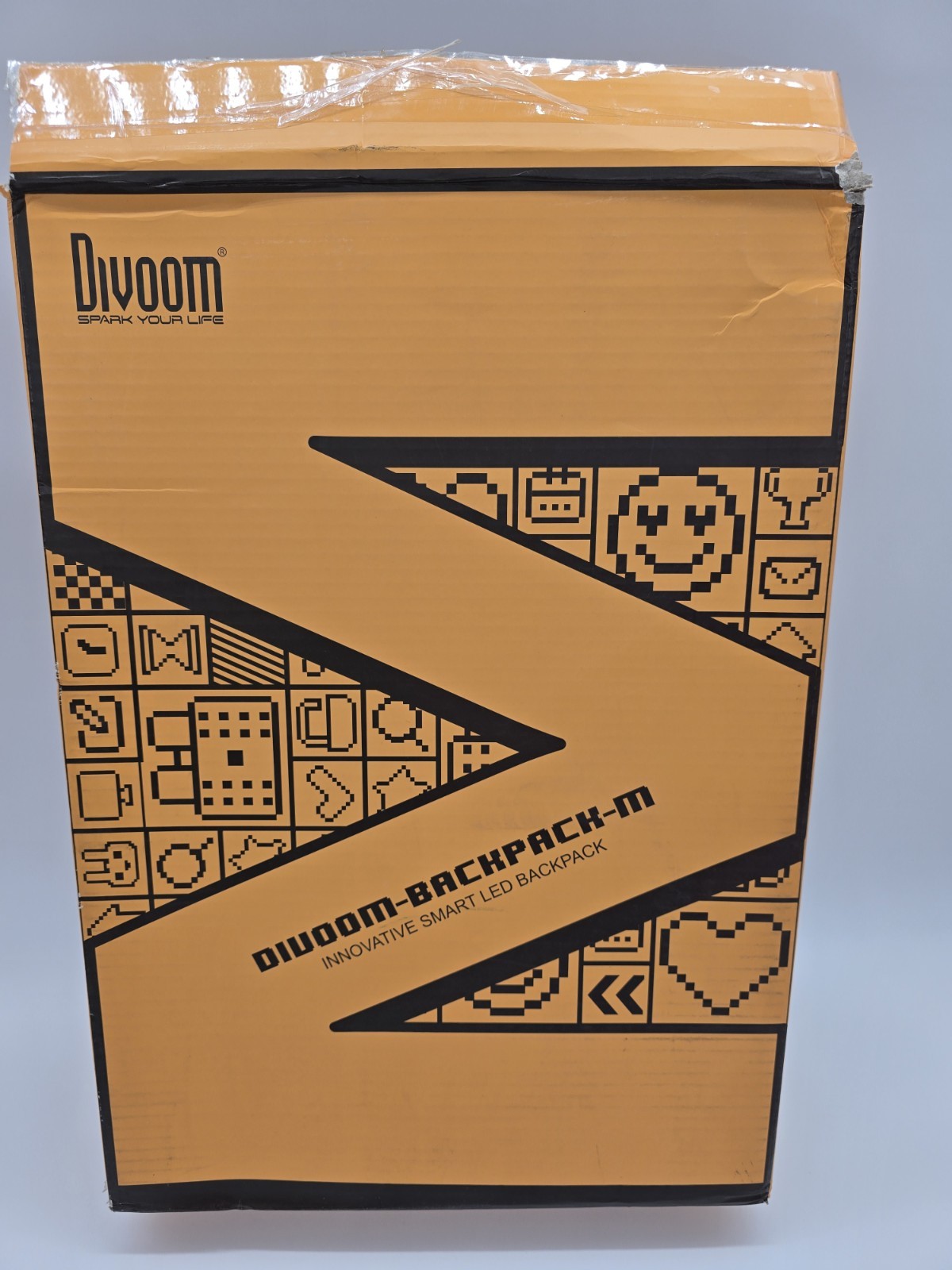 Divoom Pixoo LED Backpack M Innovative Smart Color Pixel Art Display Bag Black