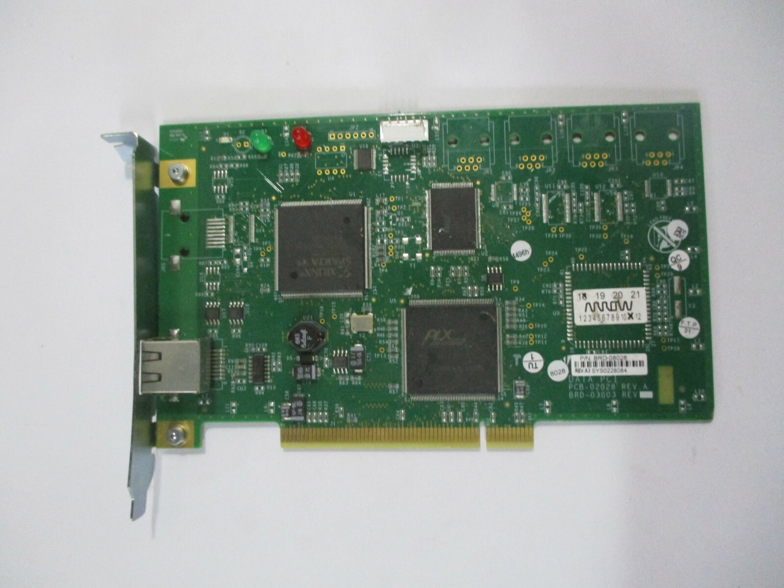 STRATASYS OBJET STRATASYS PCB-02028 BRD-08028 DATA PCI (AS-IS UNTESTED)