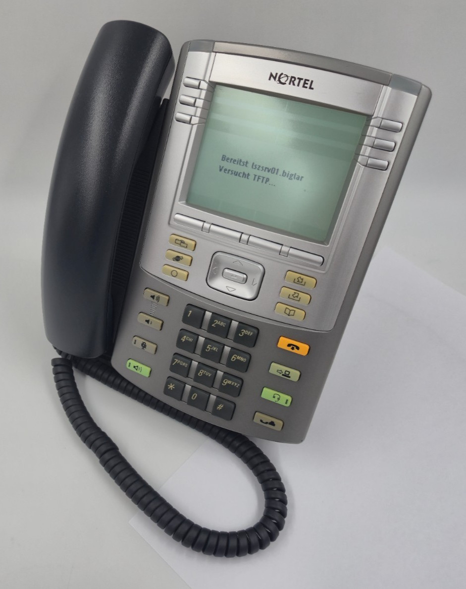 Nortel IP Phone 1140E VoIP Business Phone Model NTYS05 Gigabit Ethernet