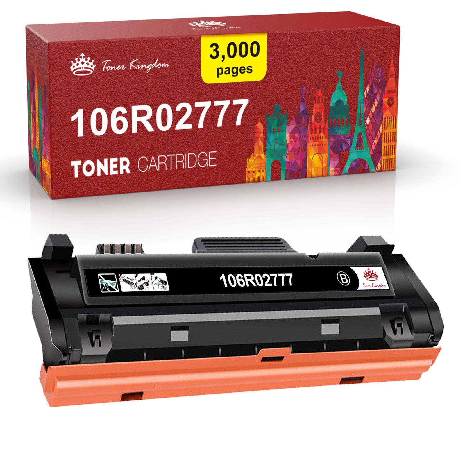Black Toner Cartridge for XEROX 3215 106R02777 Phaser 3260DI WorkCentre 3215 LOT