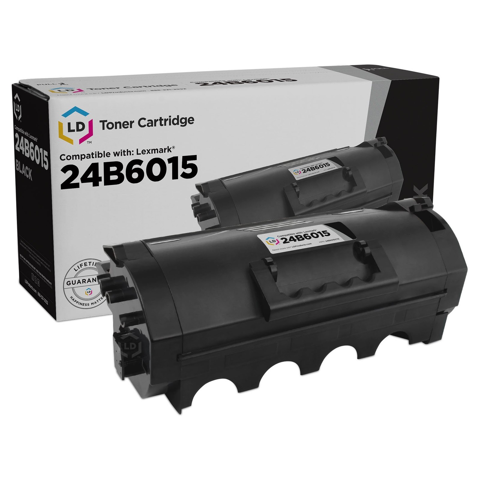 LD Compatible Lexmark 24B6015 Black Toner for M5155, M5163, M5170, XM5163