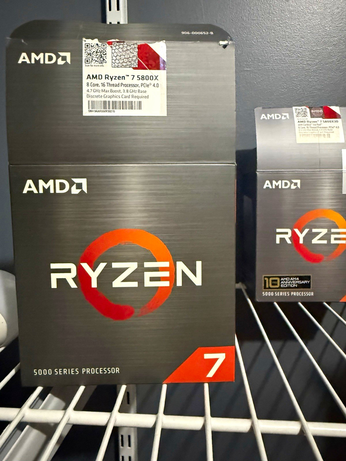 AMD Ryzen 7 5800X 8-Core 3.8Ghz