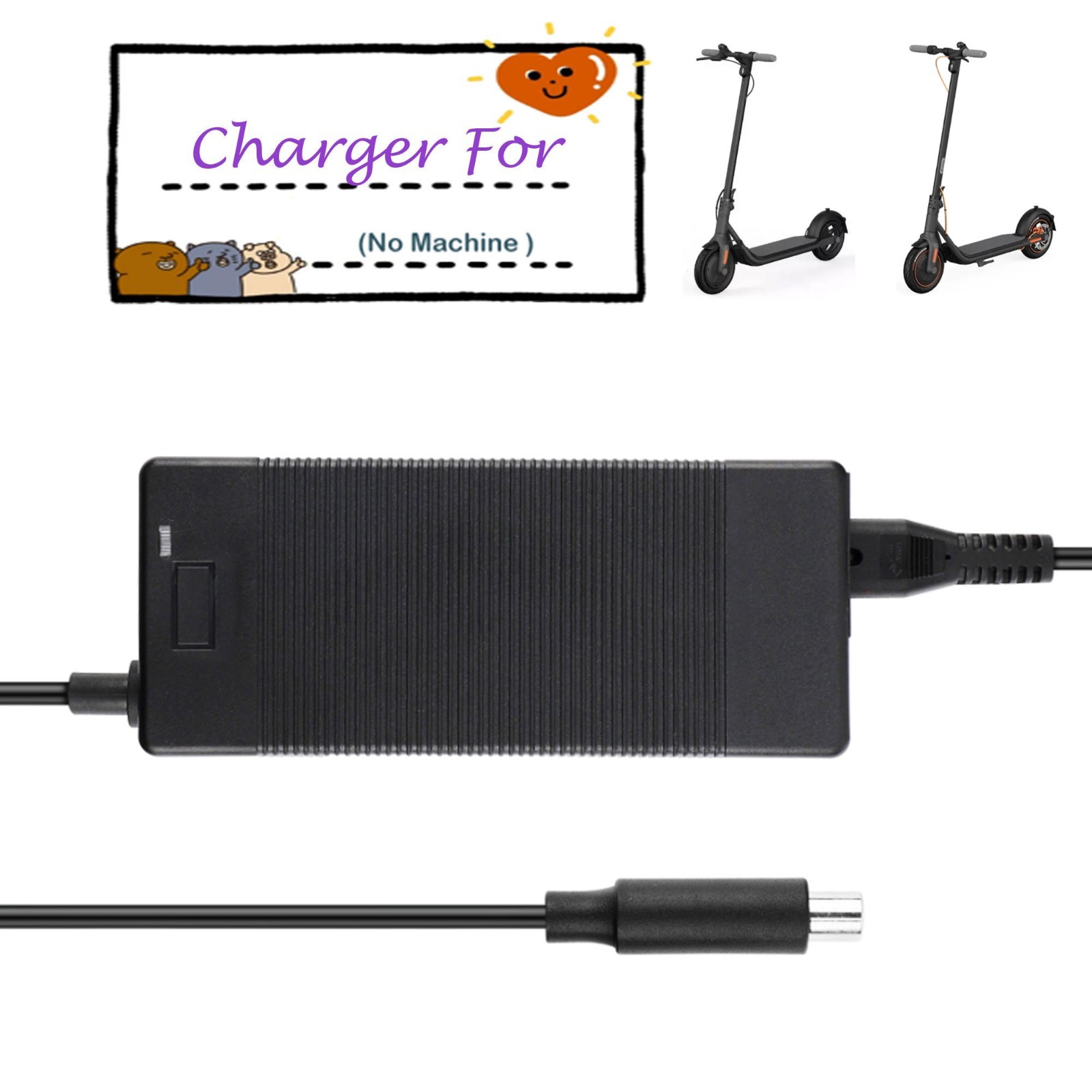 42V 2A AC Adapter For Segway Ninebot F20A F25 F30 F40 F40A Electric Kick Power