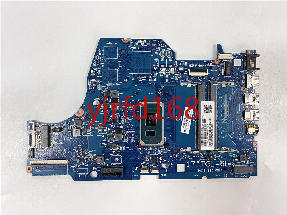 Laptop Motherboard 6050A3216501 For HP 17-BY M12540-601 With i5-1135G7 CPU