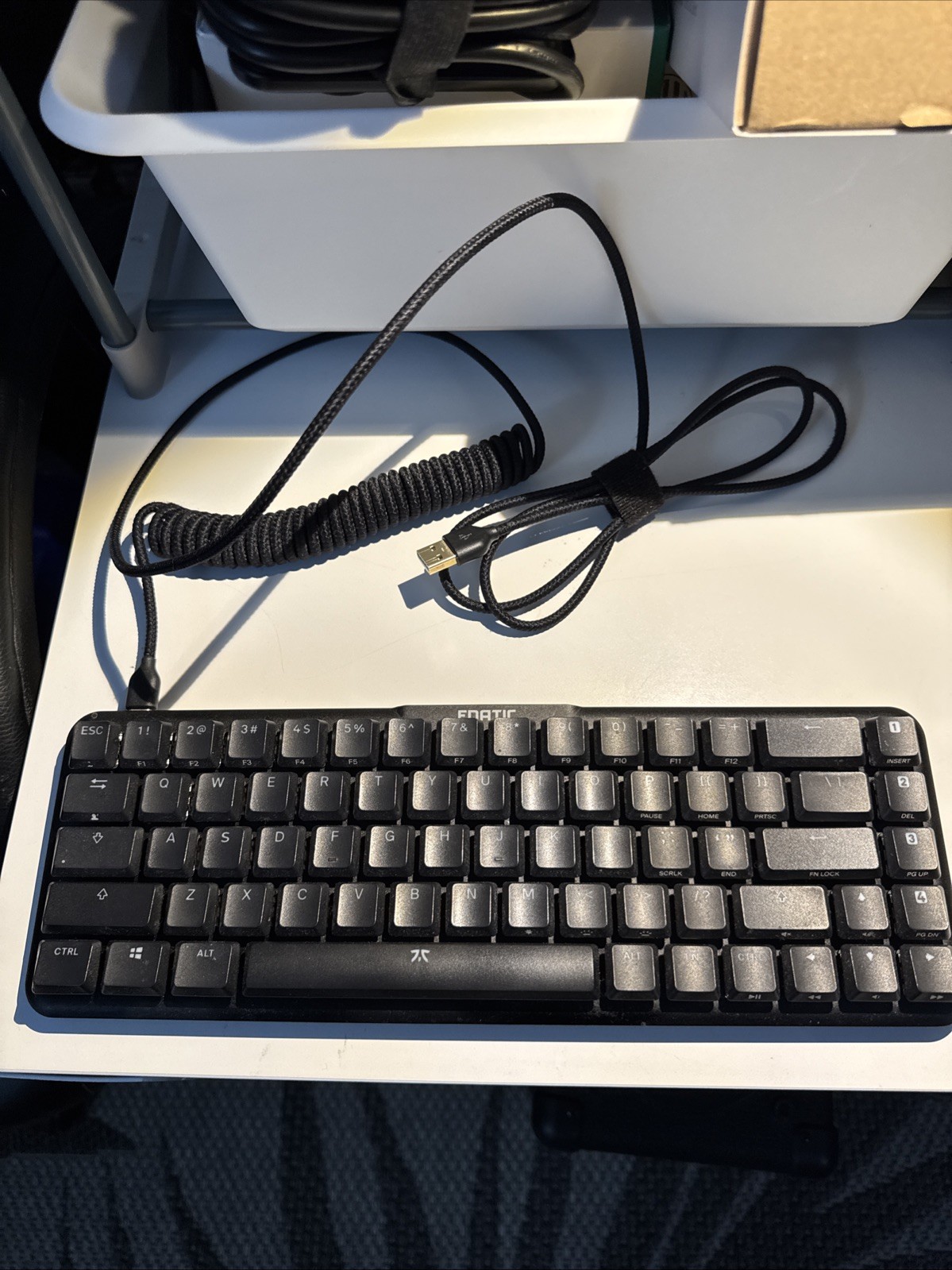 Fnatic Streak65 LP Mechanical Keyboard 65% Low Profile RGB USB-Powered, Black