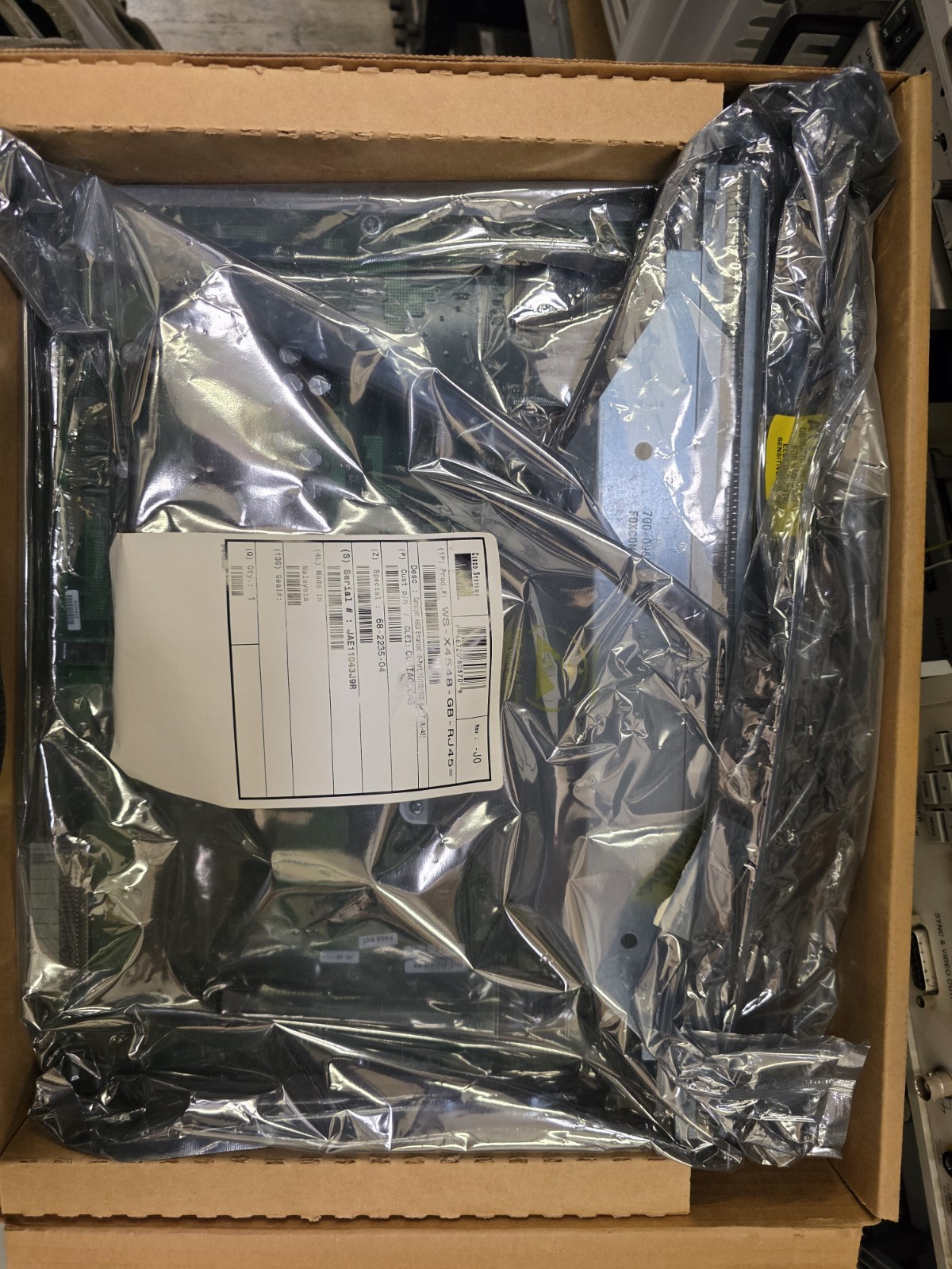 Cisco Catalyst WS-X4548-GB-RJ45V-RF 48-Port PoE Gigabit Switch Ethernet Module