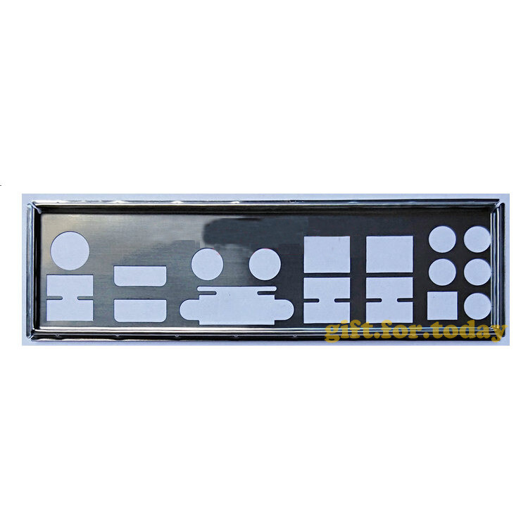 For GIGABYTE GA-H77N-WIFI & GA-Z77N WIFI Shield I/O IO Backplate Motherboard