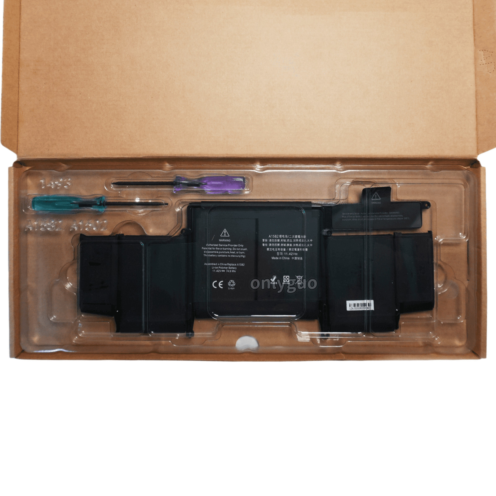 OEM A1582 A1502 Battery for Apple MacBook Pro 13 inch Retina Early 2015 Mid 2014