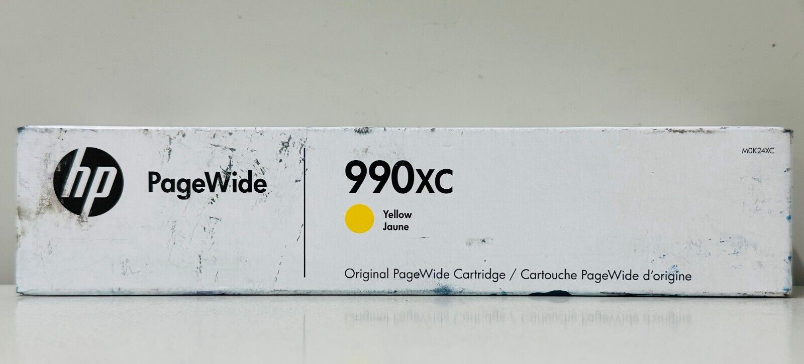 New Genuine HP 990XC Yellow PageWide Cartridge Box