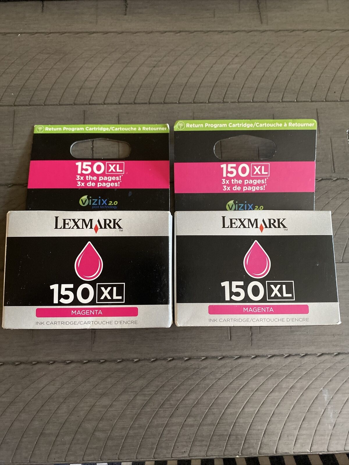 Lexmark 150XL Magenta  Ink Cartridge 14N1616 GENUINE NEW