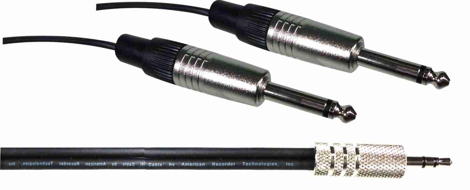 PRO Series 3.5mm to Dual 1/4" Male