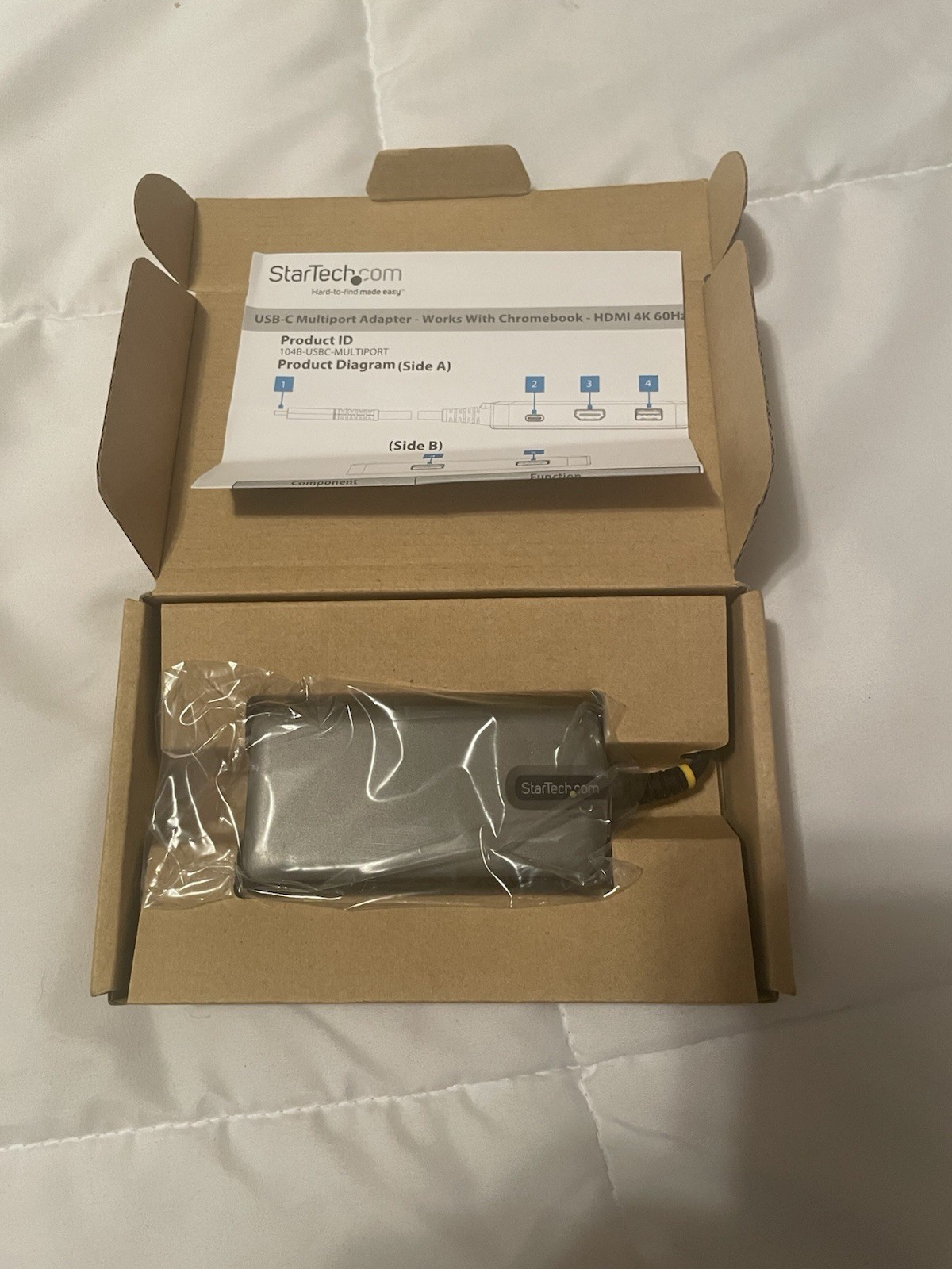 StarTech 104B-USBC-MULTIPORT USB-C Multiport Adapter, 4K 60Hz - Docking Station