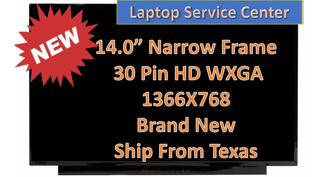 New HP 14-CF0052OD 14-CFOO52OD 14.0" HD Display WXGA LCD LED Screen