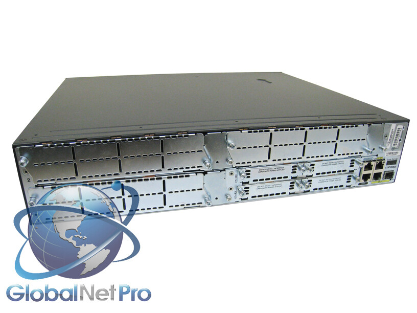CISCO 3825 Router w/DC PWR-3825-DC 512D/128F CISCO3825-DC - LIFETIME WARRANTY