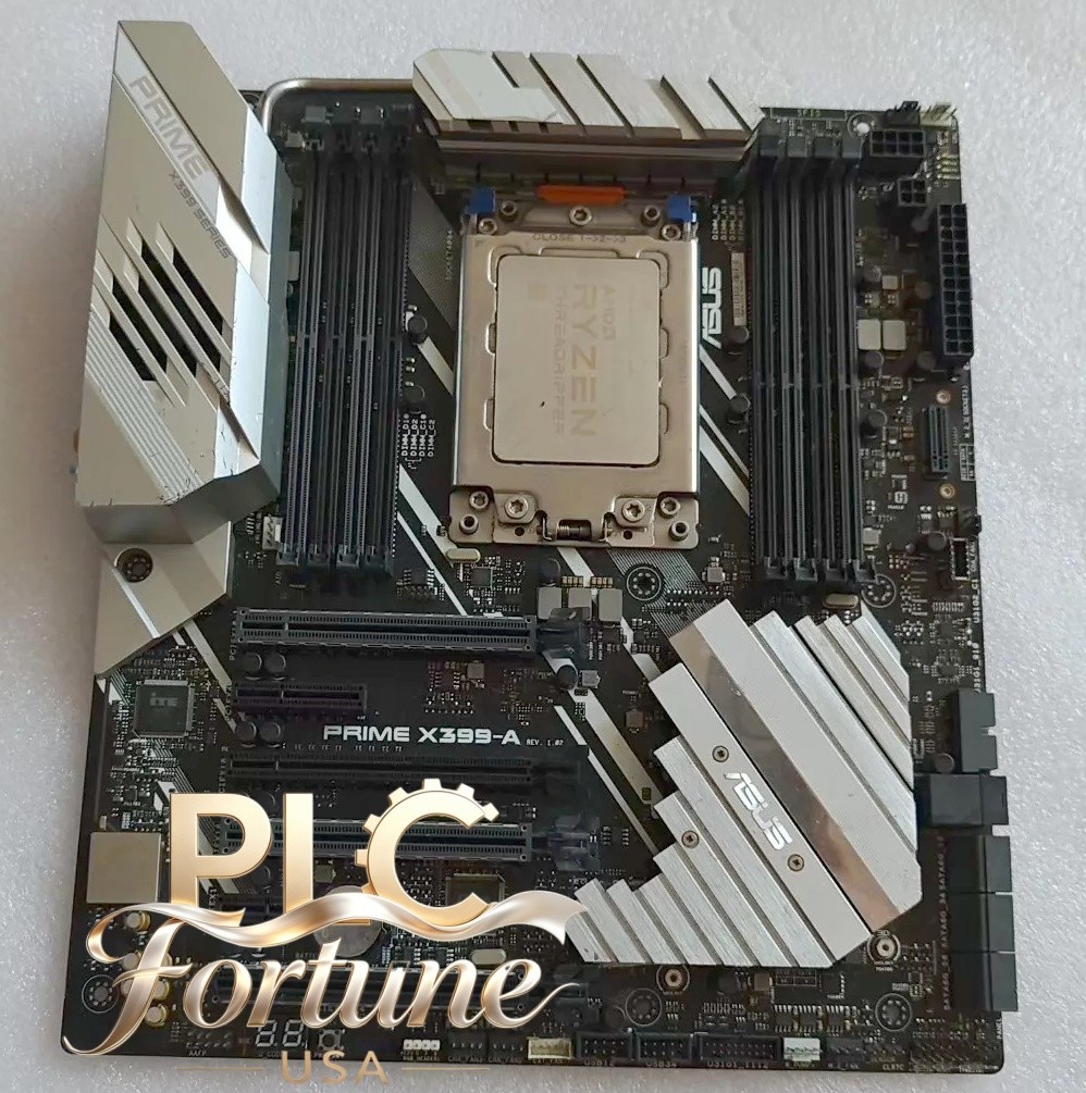 Used ASUS PRIME X399-A MotherBoard E-ATX DDR4 Support AMD Ryzen 1920X CPU