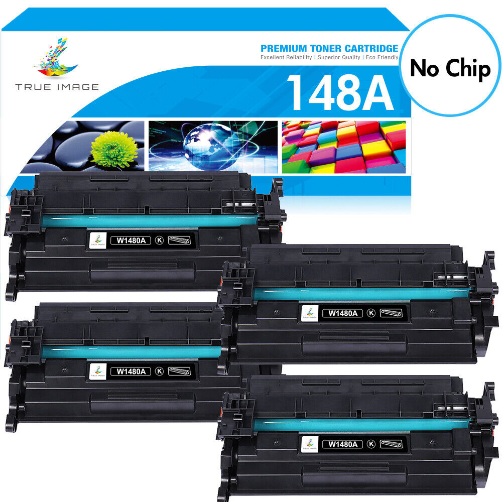 4PCS 148A Toner(No Chip) fit for HP LaserJet Pro 4001n/dn/dw 4101fdn/fdw, W1480A