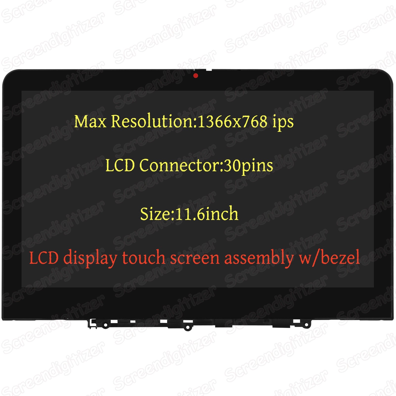 11.6"For Lenovo 500e Chromebook Gen 4s LCD Touch Screen 83N80000US 83N80001US