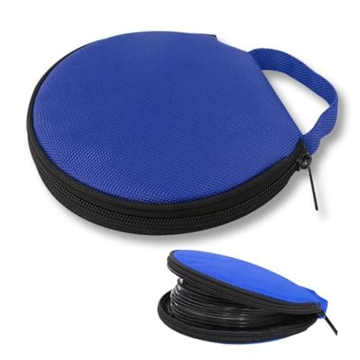 Car CD Large Capacity Storage Bag, CD Disc Storage Bag, DVD Oxford 1 PC Blue