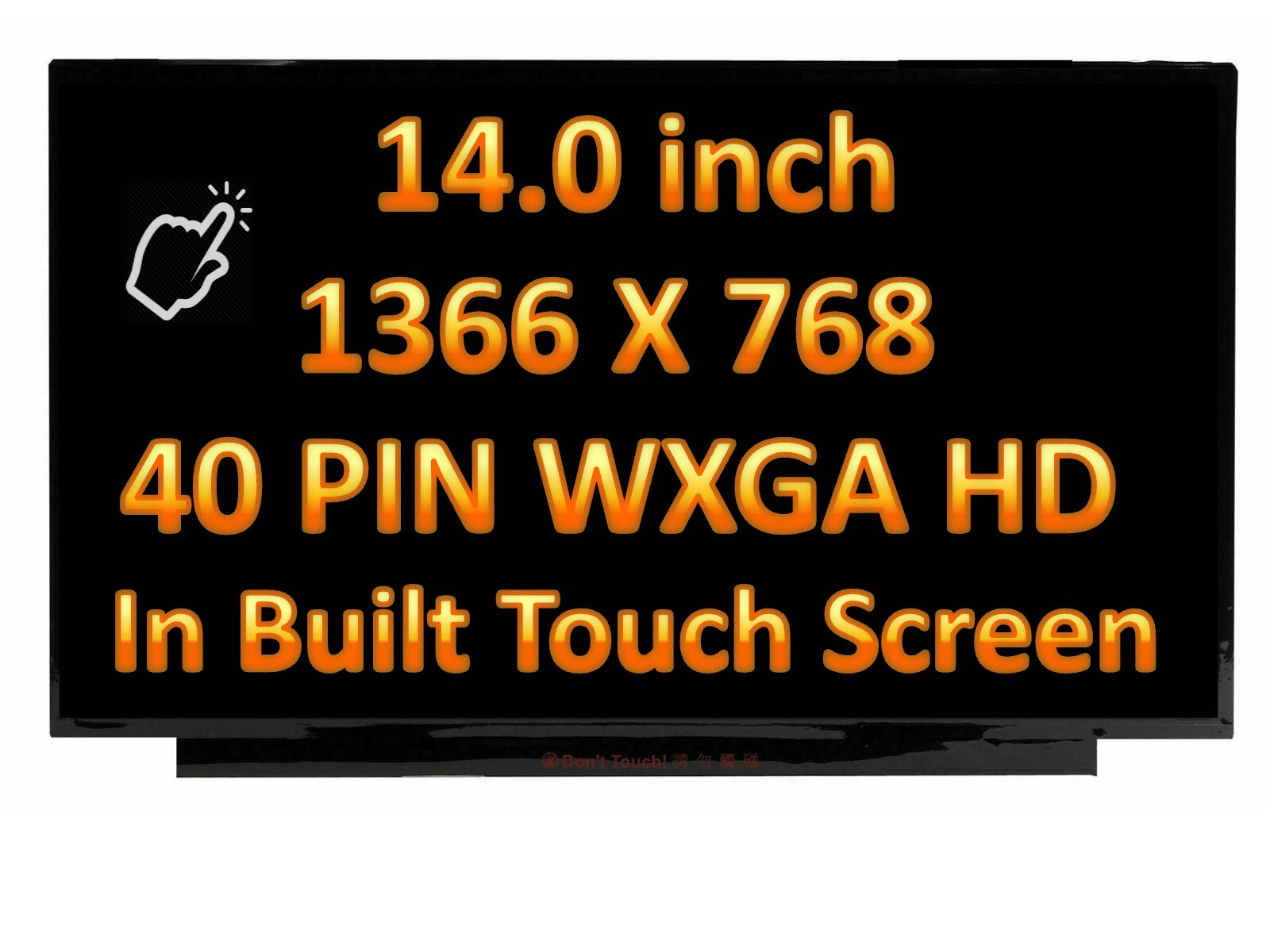14'' HD LCD Display Touch Screen For HP 14-dq0070nr 14-dq0080nr 14-DQ0714DS