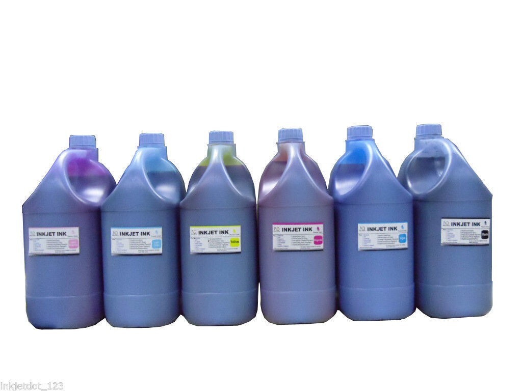 ND® non-oem Dye Refill Ink (CMYKLcLm) for T710 SureLab D3000 Printer 6 Gallon
