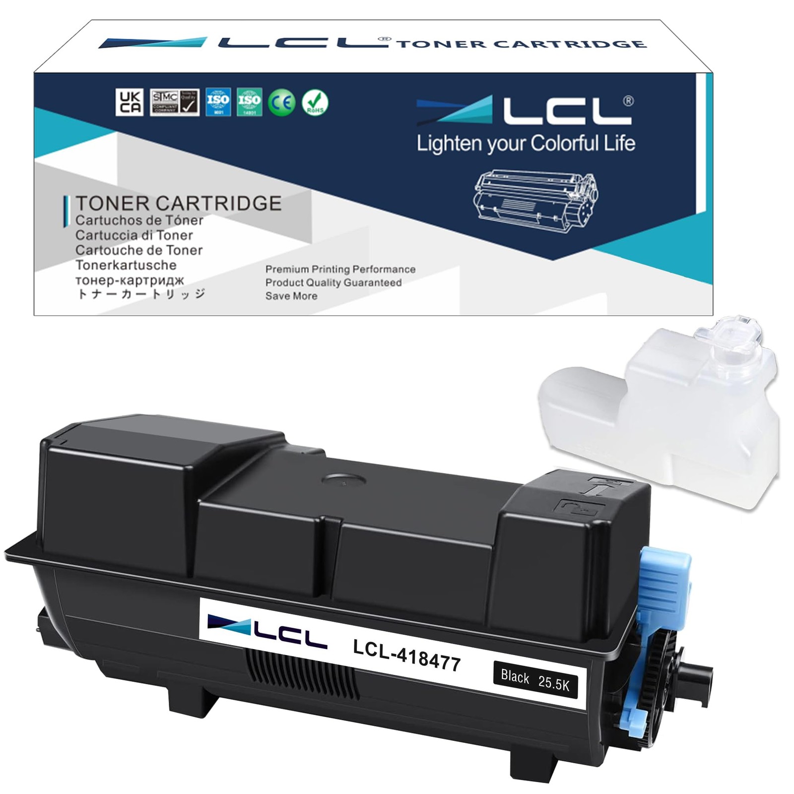 Compatible Toner Cartridge Replacement for Ricoh 418477 IM550 IM550F IM600