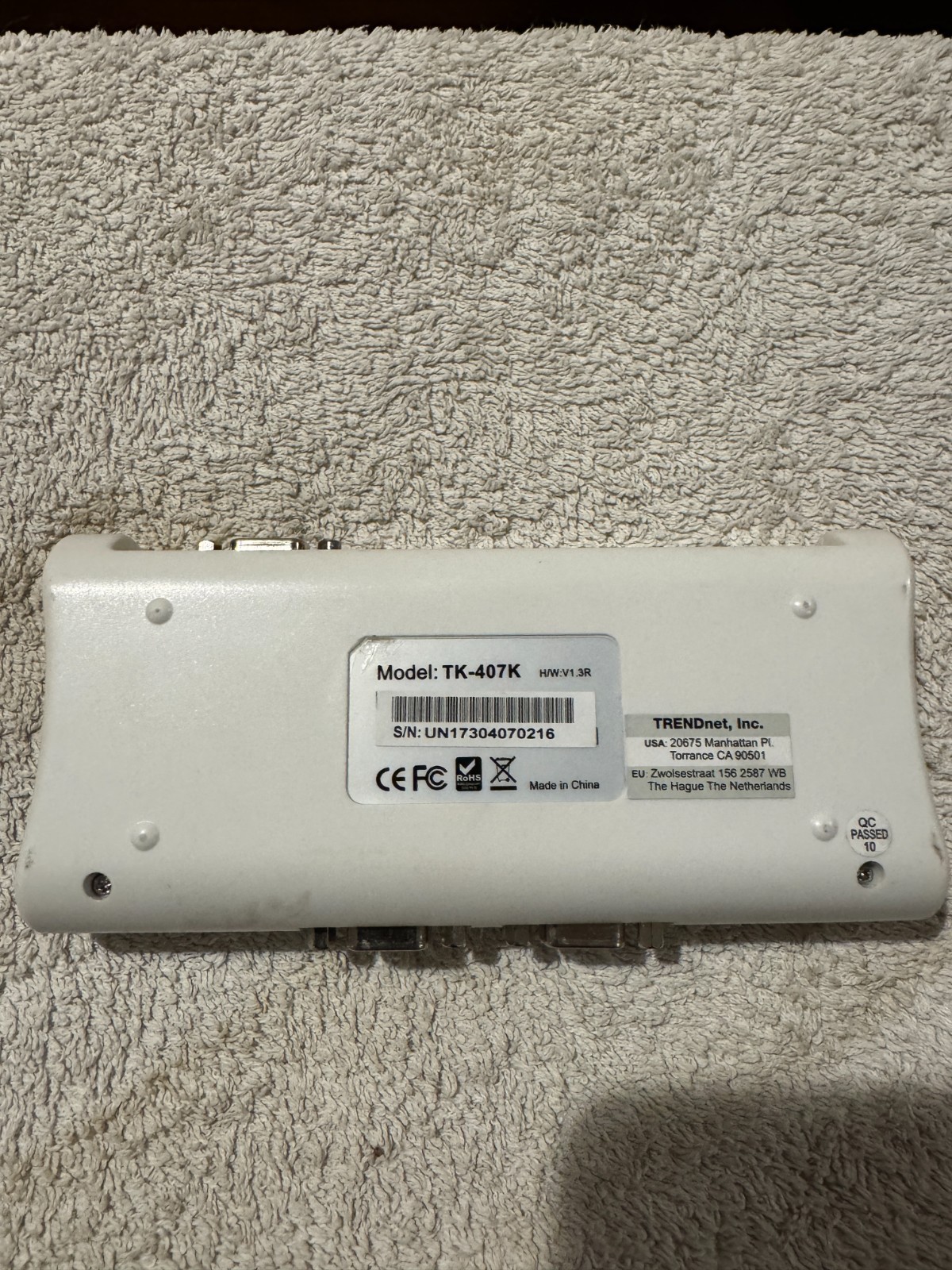 Trendnet TK-407K - USED