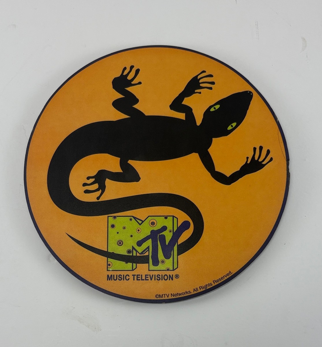 Vintage MTV Lizard Mouse Pad