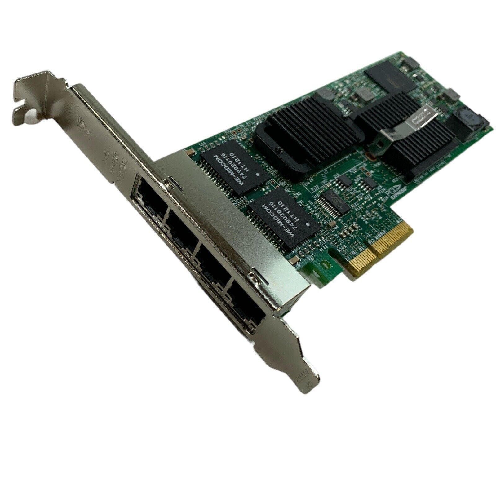Intel Dell PRO/1000ET 1GB PCIe Quad Port Ethernet Network Server Card 0HM9JY