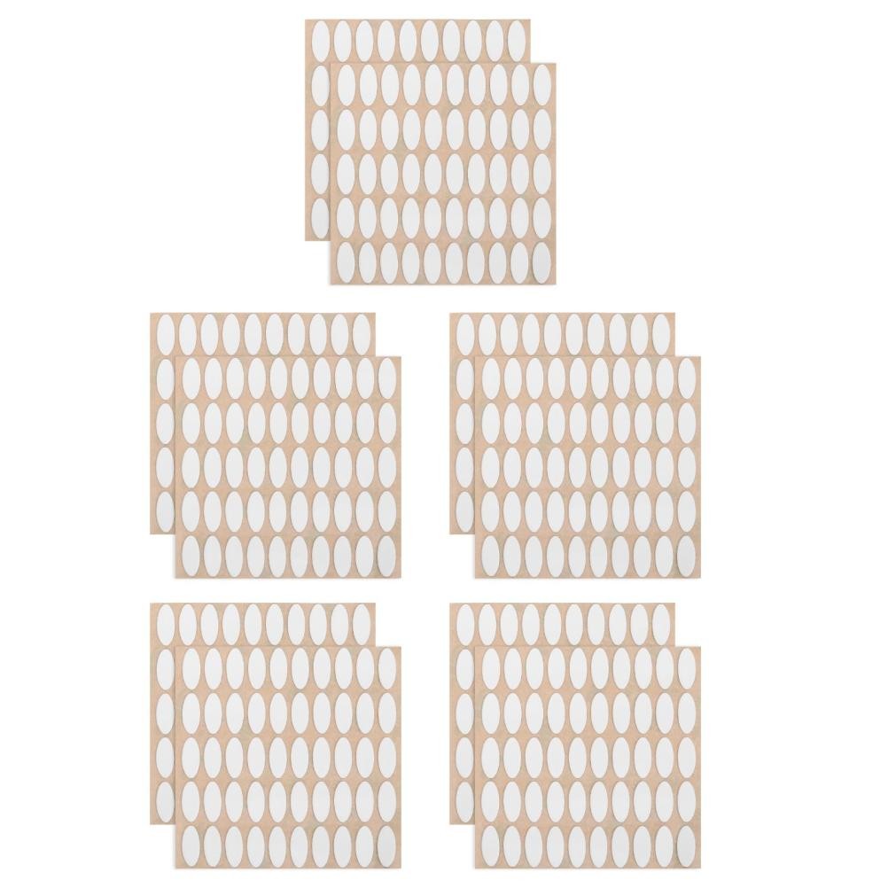 500 PCS Mouse Feet Skates, Low Friction Replacement Glide Pads, Anti Slip Mouse