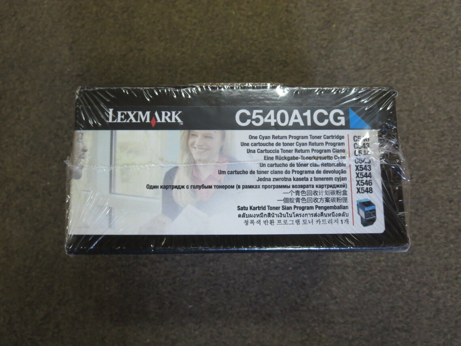 Lexmark C540A1CG Toner Cartridge C540 Cyan GENUINE & NEW
