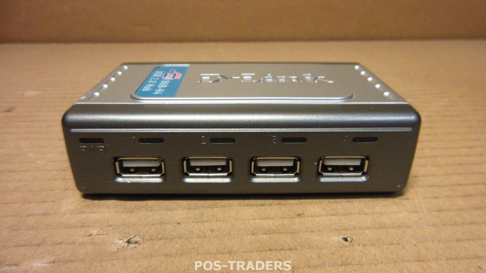 D-Link DUB-H4 HUB USB 2.0, 480Mbps, FCC CE C-Tick, 5V - EXCL PSU