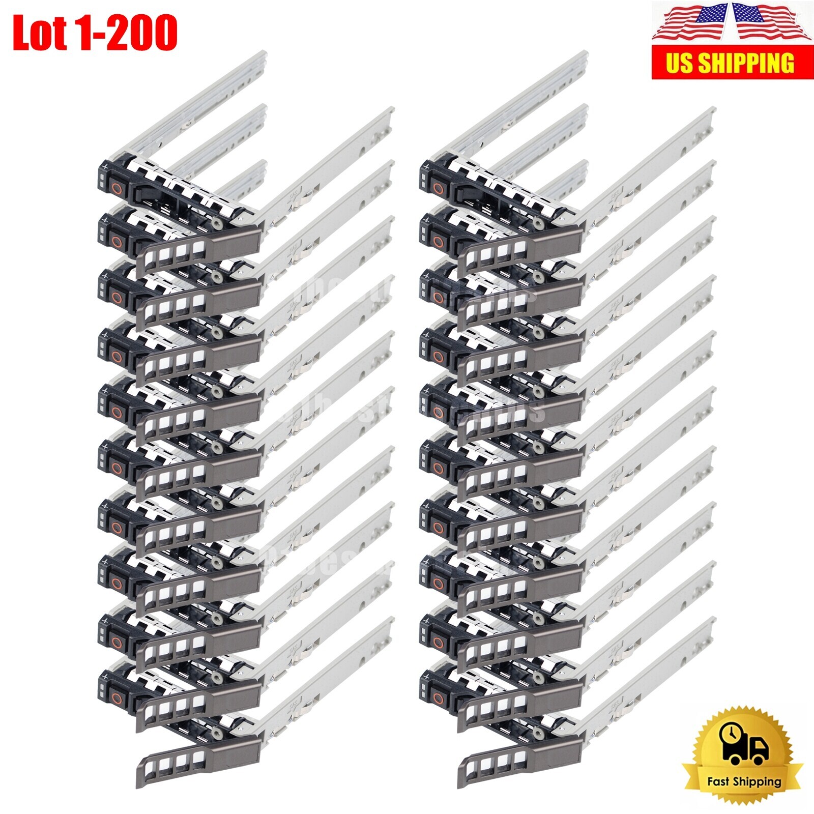 Lot 2.5" 8FKXC Drive Caddy For Dell PowerEdge R430 R630 R730 R730xd T630 MD1220