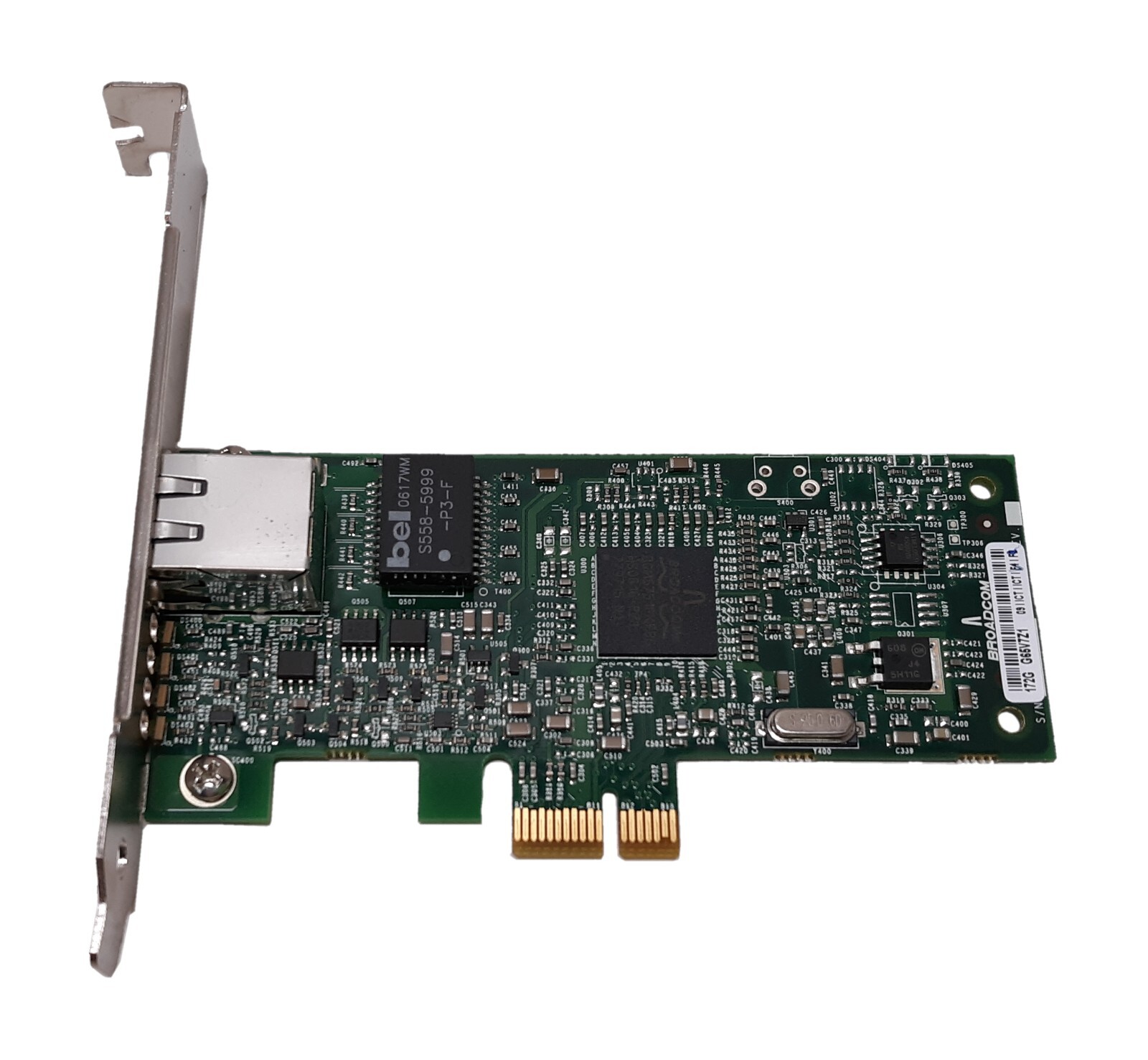 HP Broadcom Gigabit Network Card RJ45 PCI-e x1 BCM5751 393477-001 393626-001