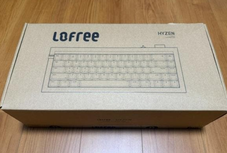 Lofree HYZEN 67 Tri-Mode Wireless Mechanical Keyboard Silver US Unopened
