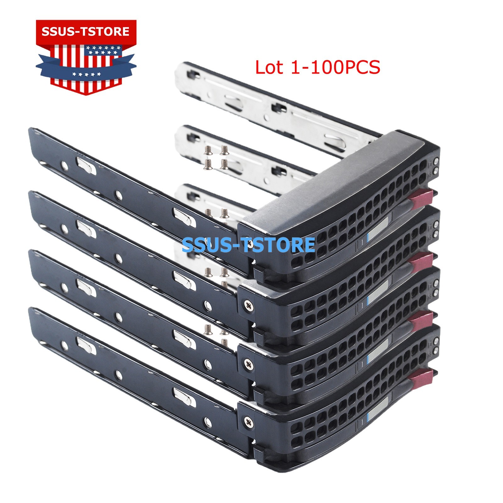 Lot Supermicro Gen 5.5 Hot-Swap 3.5" HDD Tray MCP-220-00024-0B,00075-0B,SC93301
