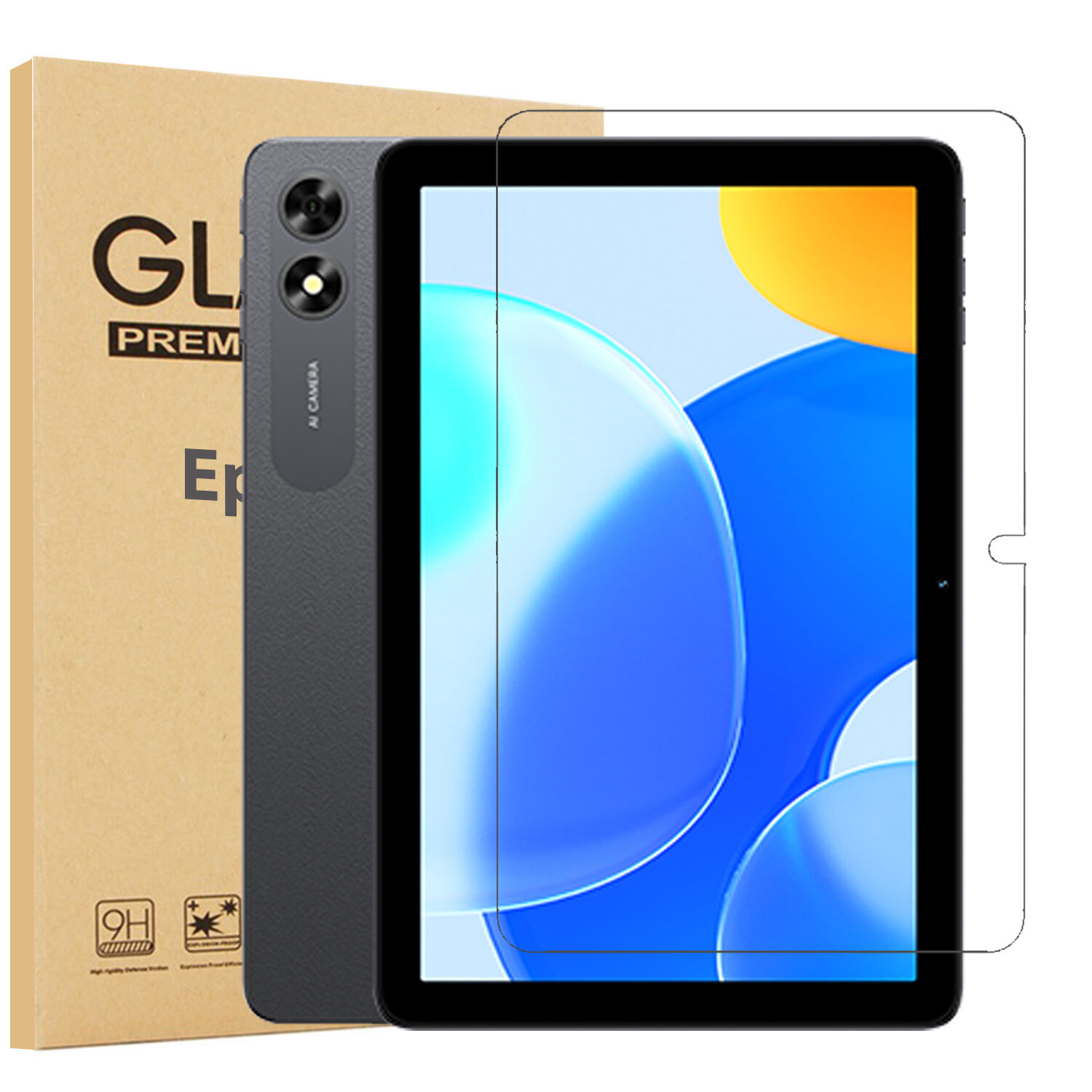 For UMIDIGI G3 Tab/ G3 Tab Kids 10.1'' Screen Protector Glass Protective Film HD