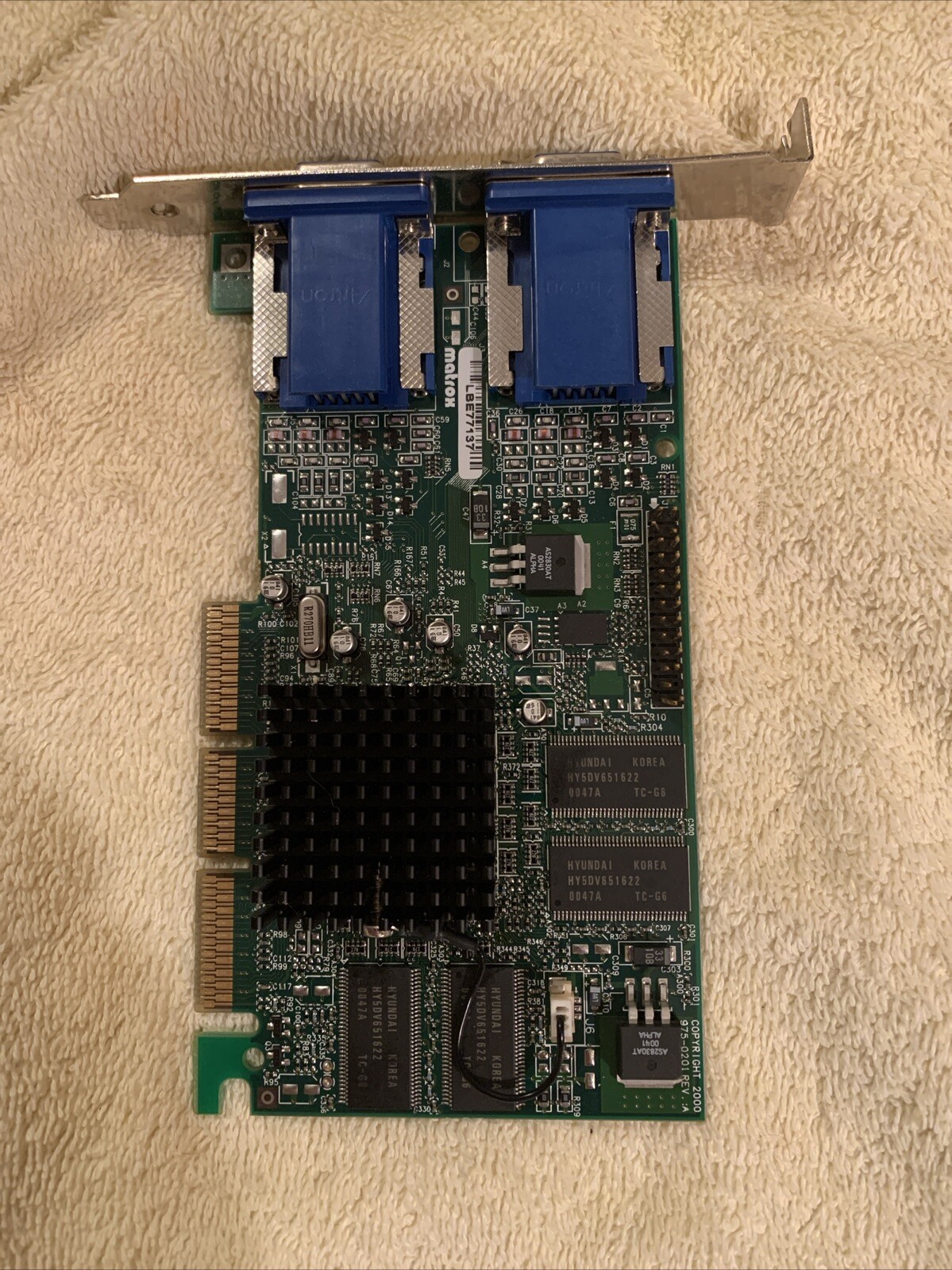 Matrox MGI Card/Board G45+MDHA32DB 975-0201 Rev A Card