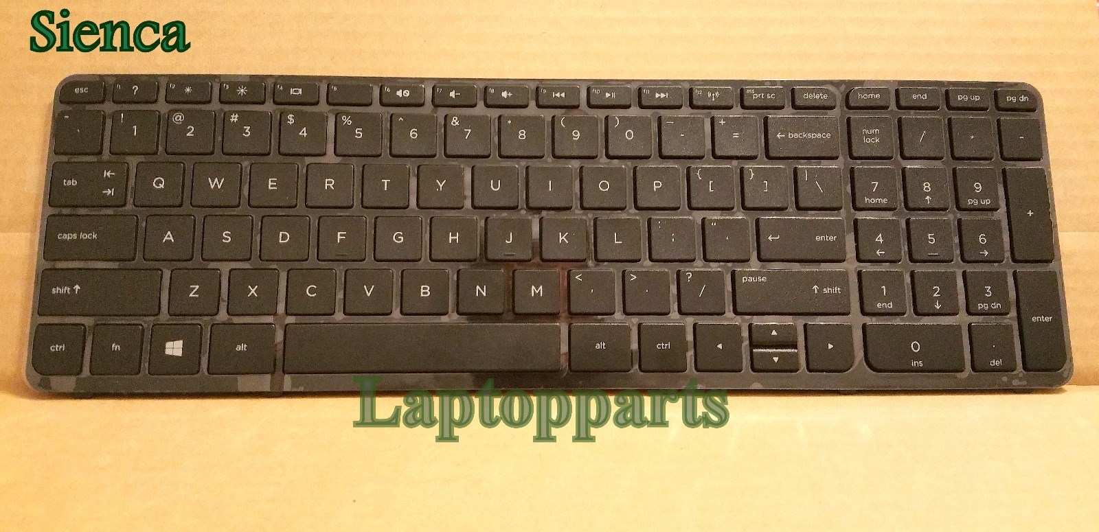 GENUINE HP 15-F 15-F000 US Laptop Keyboard With Frame 776778-001 708168-001 NEW