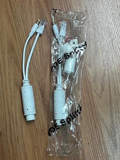 POE Splitter, Passive POE Splitter 24V to 12V Compatible with Most Switches 2 pc