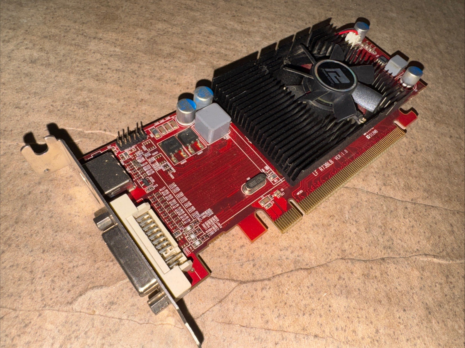 PowerColor Radeon HD 4650 AX4650 1GBD2-H DVI VGA PCIe Video Graphics Card