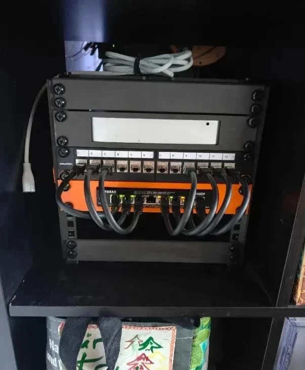 10" Inch Rack Mount for Netgear GS308 Switch